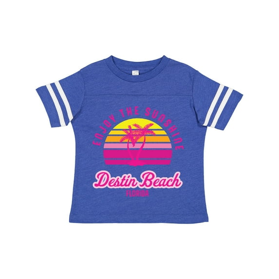 Inktastic Summer Enjoy the Sunshine Destin Beach Florida in Pink Boys or Girls Toddler T-Shirt