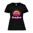 thumbnail image 1 of Inktastic Summer Enjoy the Sunshine Destin Beach Florida in Pink Women's Plus Size T-Shirt, 1 of 5