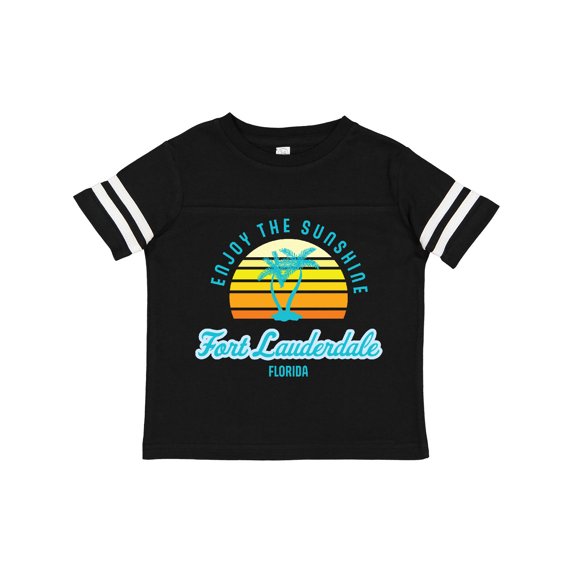 Inktastic Summer Enjoy the Sunshine Fort Lauderdale Florida in Blue Boys or Girls Toddler T-Shirt