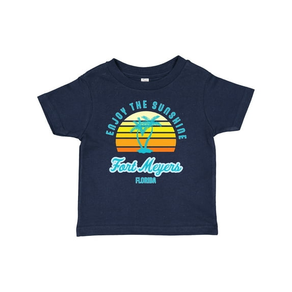 Inktastic Summer Enjoy the Sunshine Fort Meyers Florida in Blue Boys or Girls Baby T-Shirt