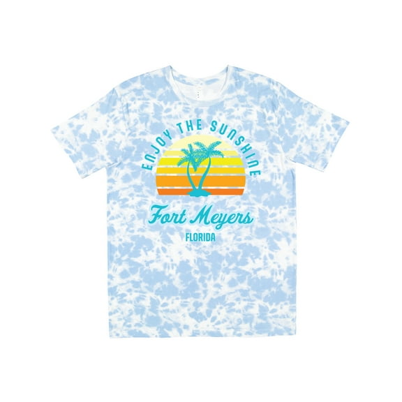 Inktastic Summer Enjoy the Sunshine Fort Meyers Florida in Blue T-Shirt