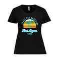 thumbnail image 1 of Inktastic Summer Enjoy the Sunshine Fort Meyers Florida in Blue Women's Plus Size T-Shirt, 1 of 5