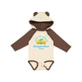 thumbnail image 1 of Inktastic Summer Enjoy the Sunshine Huntington Beach California Blue Boys or Girls Long Sleeve Baby Bodysuit, 1 of 5