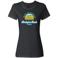 thumbnail image 1 of Inktastic Summer Enjoy the Sunshine Huntington Beach California Blue Women's T-Shirt, 1 of 5