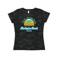thumbnail image 1 of Inktastic Summer Enjoy the Sunshine Huntington Beach California Blue Women's T-Shirt, 1 of 5