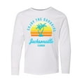 thumbnail image 1 of Inktastic Summer Enjoy the Sunshine Jacksonville Florida in Blue Long Sleeve Youth T-Shirt, 1 of 5