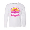 thumbnail image 1 of Inktastic Summer Enjoy the Sunshine Jacksonville Florida in Pink Long Sleeve Youth T-Shirt, 1 of 5