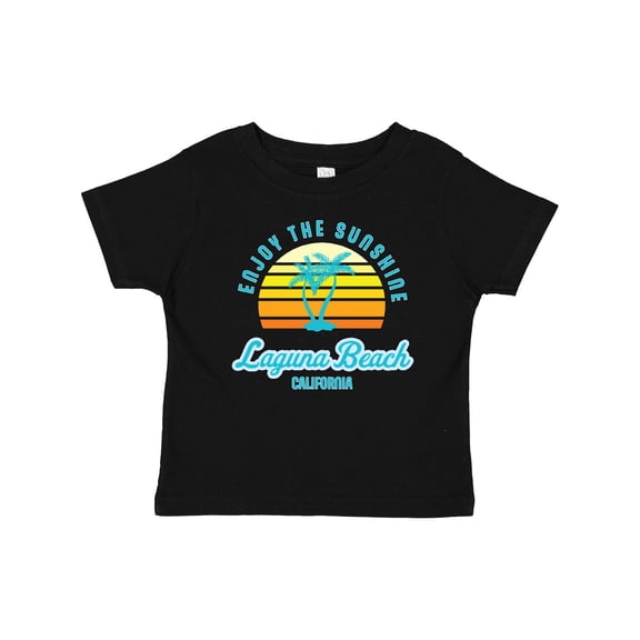 Inktastic Summer Enjoy the Sunshine Laguna Beach California in Blue Boys or Girls Baby T-Shirt