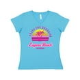 thumbnail image 1 of Inktastic Summer Enjoy the Sunshine Laguna Beach California in Pink Women's V-Neck T-Shirt, 1 of 5