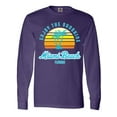 thumbnail image 1 of Inktastic Summer Enjoy the Sunshine Miami Beach Florida in Blue Long Sleeve T-Shirt, 1 of 5