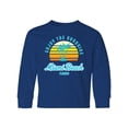 thumbnail image 1 of Inktastic Summer Enjoy the Sunshine Miami Beach Florida in Blue Long Sleeve Youth T-Shirt, 1 of 5