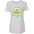 thumbnail image 1 of Inktastic Summer Enjoy the Sunshine Miami Beach Florida in Blue Women's T-Shirt, 1 of 5