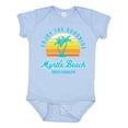 thumbnail image 1 of Inktastic Summer Enjoy the Sunshine Myrtle Beach South Carolina Blue Boys or Girls Baby Bodysuit, 1 of 5