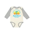 thumbnail image 1 of Inktastic Summer Enjoy the Sunshine Myrtle Beach South Carolina Blue Boys or Girls Long Sleeve Baby Bodysuit, 1 of 5