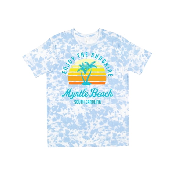 Inktastic Summer Enjoy the Sunshine Myrtle Beach South Carolina Blue T-Shirt