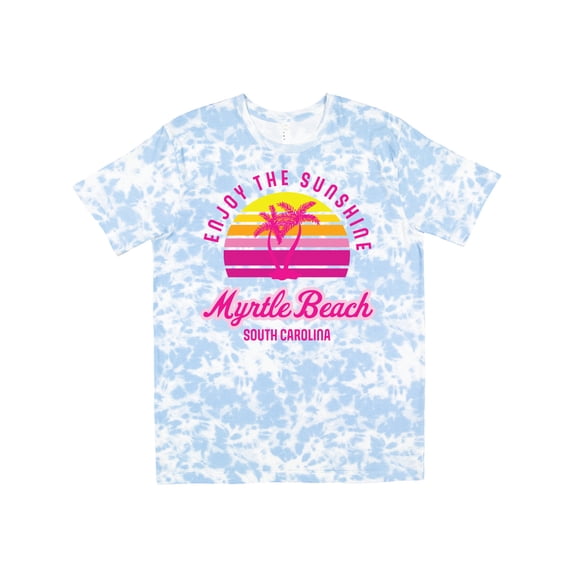 Inktastic Summer Enjoy the Sunshine Myrtle Beach South Carolina Pink T-Shirt