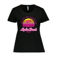 thumbnail image 1 of Inktastic Summer Enjoy the Sunshine Naples Beach Florida in Pink Women's Plus Size T-Shirt, 1 of 5