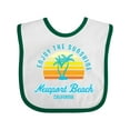 thumbnail image 1 of Inktastic Summer Enjoy the Sunshine Newport Beach Florida in Blue Boys or Girls Baby Bib, 1 of 4