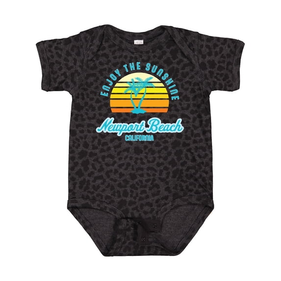 Inktastic Summer Enjoy the Sunshine Newport Beach Florida in Blue Boys or Girls Baby Bodysuit