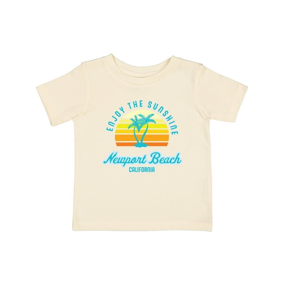 Inktastic Summer Enjoy the Sunshine Newport Beach Florida in Blue Boys or Girls Baby T-Shirt
