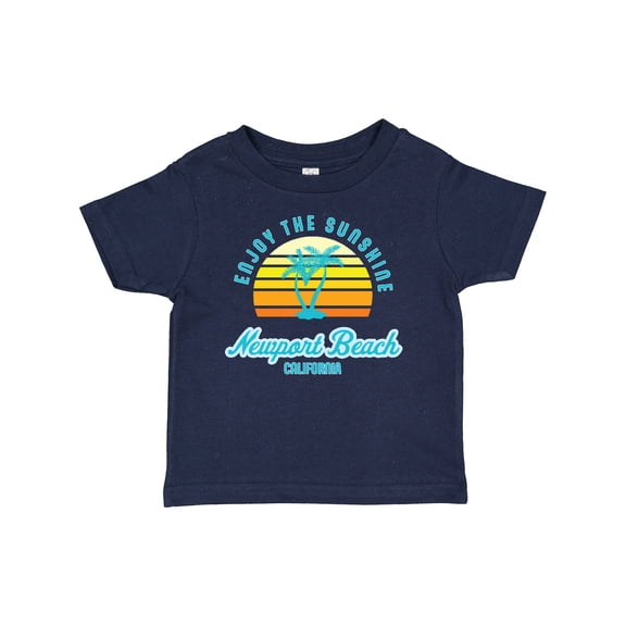 Inktastic Summer Enjoy the Sunshine Newport Beach Florida in Blue Boys or Girls Baby T-Shirt