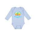 thumbnail image 1 of Inktastic Summer Enjoy the Sunshine Newport Beach Florida in Blue Boys or Girls Long Sleeve Baby Bodysuit, 1 of 5