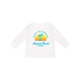 thumbnail image 1 of Inktastic Summer Enjoy the Sunshine Newport Beach Florida in Blue Boys or Girls Long Sleeve Toddler T-Shirt, 1 of 5