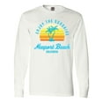 thumbnail image 1 of Inktastic Summer Enjoy the Sunshine Newport Beach Florida in Blue Long Sleeve T-Shirt, 1 of 5