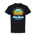thumbnail image 1 of Inktastic Summer Enjoy the Sunshine Outer Banks North Carolina in Blue T-Shirt, 1 of 5