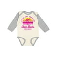 thumbnail image 1 of Inktastic Summer Enjoy the Sunshine Outer Banks North Carolina in Pink Boys or Girls Long Sleeve Baby Bodysuit, 1 of 5