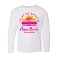 thumbnail image 1 of Inktastic Summer Enjoy the Sunshine Outer Banks North Carolina in Pink Long Sleeve Youth T-Shirt, 1 of 5