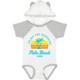 thumbnail image 1 of Inktastic Summer Enjoy the Sunshine Palm Beach Florida in Blue Boys or Girls Baby Bodysuit, 1 of 5