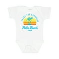 thumbnail image 1 of Inktastic Summer Enjoy the Sunshine Palm Beach Florida in Blue Boys or Girls Baby Bodysuit, 1 of 5