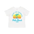 thumbnail image 1 of Inktastic Summer Enjoy the Sunshine Palm Beach Florida in Blue Boys or Girls Toddler T-Shirt, 1 of 5