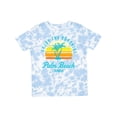 thumbnail image 1 of Inktastic Summer Enjoy the Sunshine Palm Beach Florida in Blue Boys or Girls Toddler T-Shirt, 1 of 5