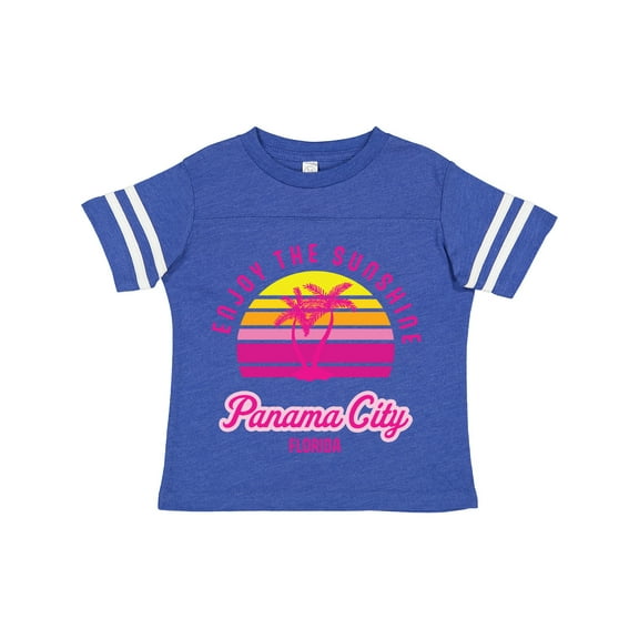 Inktastic Summer Enjoy the Sunshine Panama City Florida in Pink Boys or Girls Toddler T-Shirt