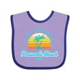 thumbnail image 1 of Inktastic Summer Enjoy the Sunshine Pensacola Beach Florida in Blue Boys or Girls Baby Bib, 1 of 4