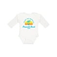 thumbnail image 1 of Inktastic Summer Enjoy the Sunshine Pensacola Beach Florida in Blue Boys or Girls Long Sleeve Baby Bodysuit, 1 of 5