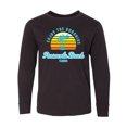 thumbnail image 1 of Inktastic Summer Enjoy the Sunshine Pensacola Beach Florida in Blue Long Sleeve Youth T-Shirt, 1 of 5