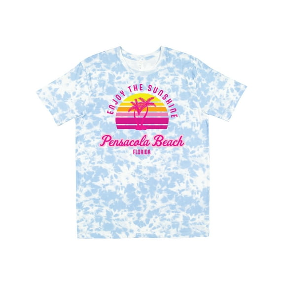 Inktastic Summer Enjoy the Sunshine Pensacola Beach Florida in Pink T-Shirt