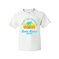 thumbnail image 1 of Inktastic Summer Enjoy the Sunshine Santa Monica California in Blue Youth T-Shirt, 1 of 5