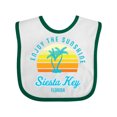 thumbnail image 1 of Inktastic Summer Enjoy the Sunshine Siesta Key Florida in Blue Boys or Girls Baby Bib, 1 of 4