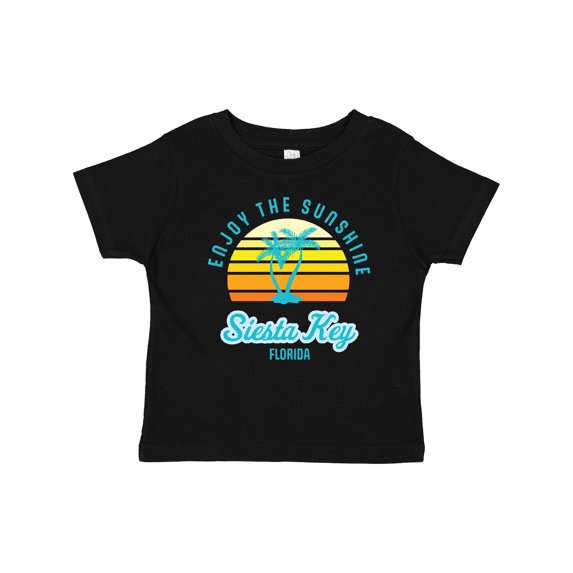 Inktastic Summer Enjoy the Sunshine Siesta Key Florida in Blue Boys or Girls Baby T-Shirt