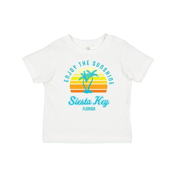 Inktastic Summer Enjoy the Sunshine Siesta Key Florida in Blue Boys or Girls Baby T-Shirt
