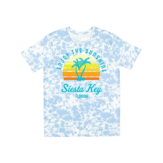 Inktastic Summer Enjoy the Sunshine Siesta Key Florida in Blue T-Shirt