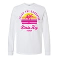 thumbnail image 1 of Inktastic Summer Enjoy the Sunshine Siesta Key Florida in Pink Long Sleeve T-Shirt, 1 of 5