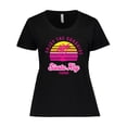 thumbnail image 1 of Inktastic Summer Enjoy the Sunshine Siesta Key Florida in Pink Women's Plus Size T-Shirt, 1 of 5