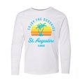 thumbnail image 1 of Inktastic Summer Enjoy the Sunshine St. Augustine Florida in Blue Long Sleeve Youth T-Shirt, 1 of 5