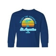 thumbnail image 1 of Inktastic Summer Enjoy the Sunshine St. Augustine Florida in Blue Long Sleeve Youth T-Shirt, 1 of 5