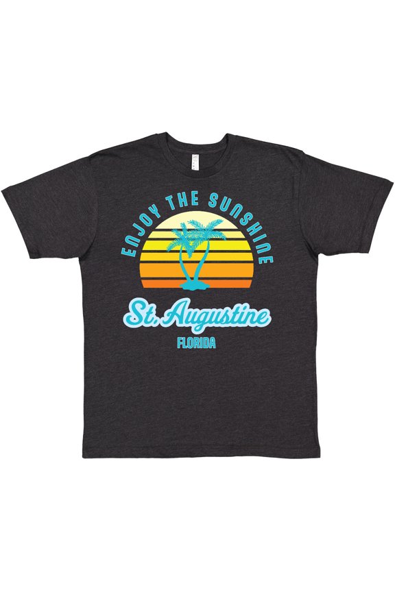 Summer Enjoy the Sunshine St. Augustine Florida in Blue T-Shirt